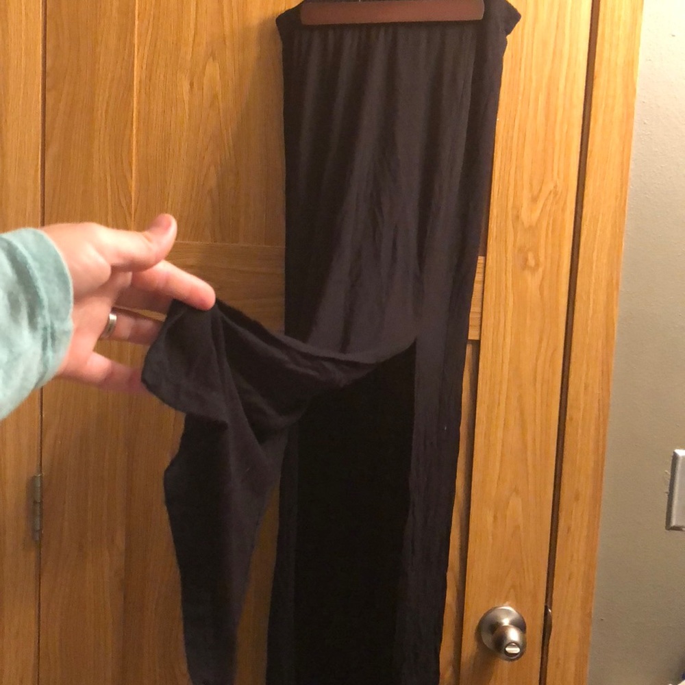 Like new! Black maxi skirt